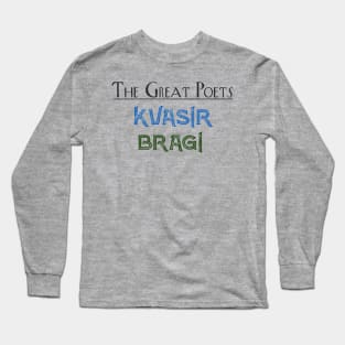 The Great Norse Poets Long Sleeve T-Shirt